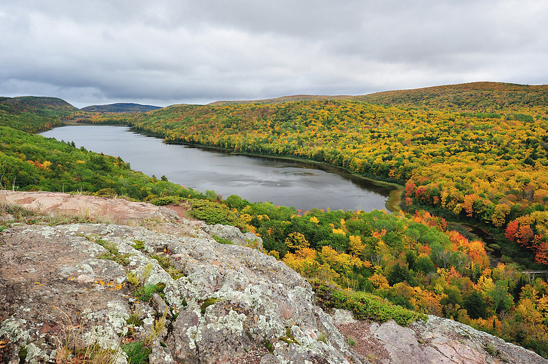 Porcupine Mountains in Michigan’s Upper Peninsula