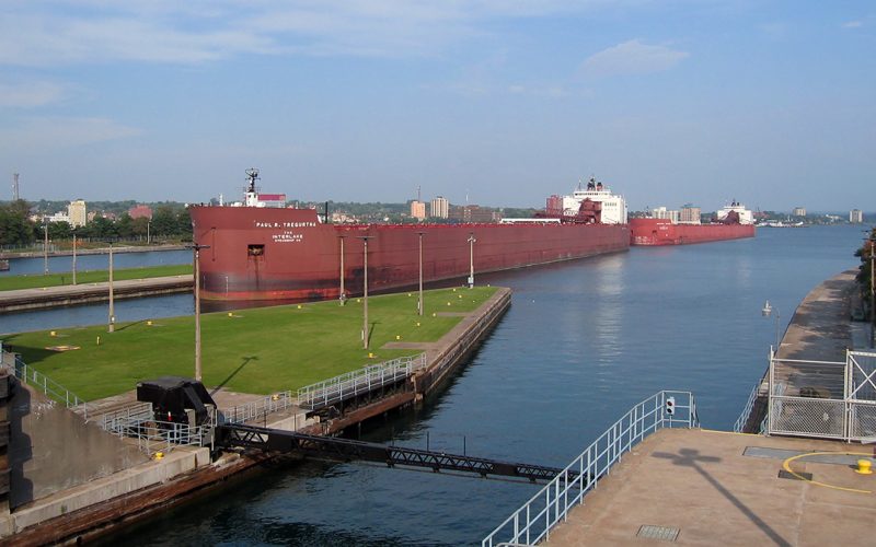 Soo Locks in Michigan’s Upper Peninsula