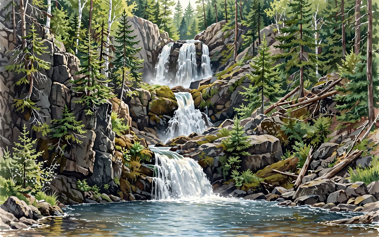 Dead River Falls: A Rugged Gorge Classic Near Marquette — Michigan's Upper Peninsula