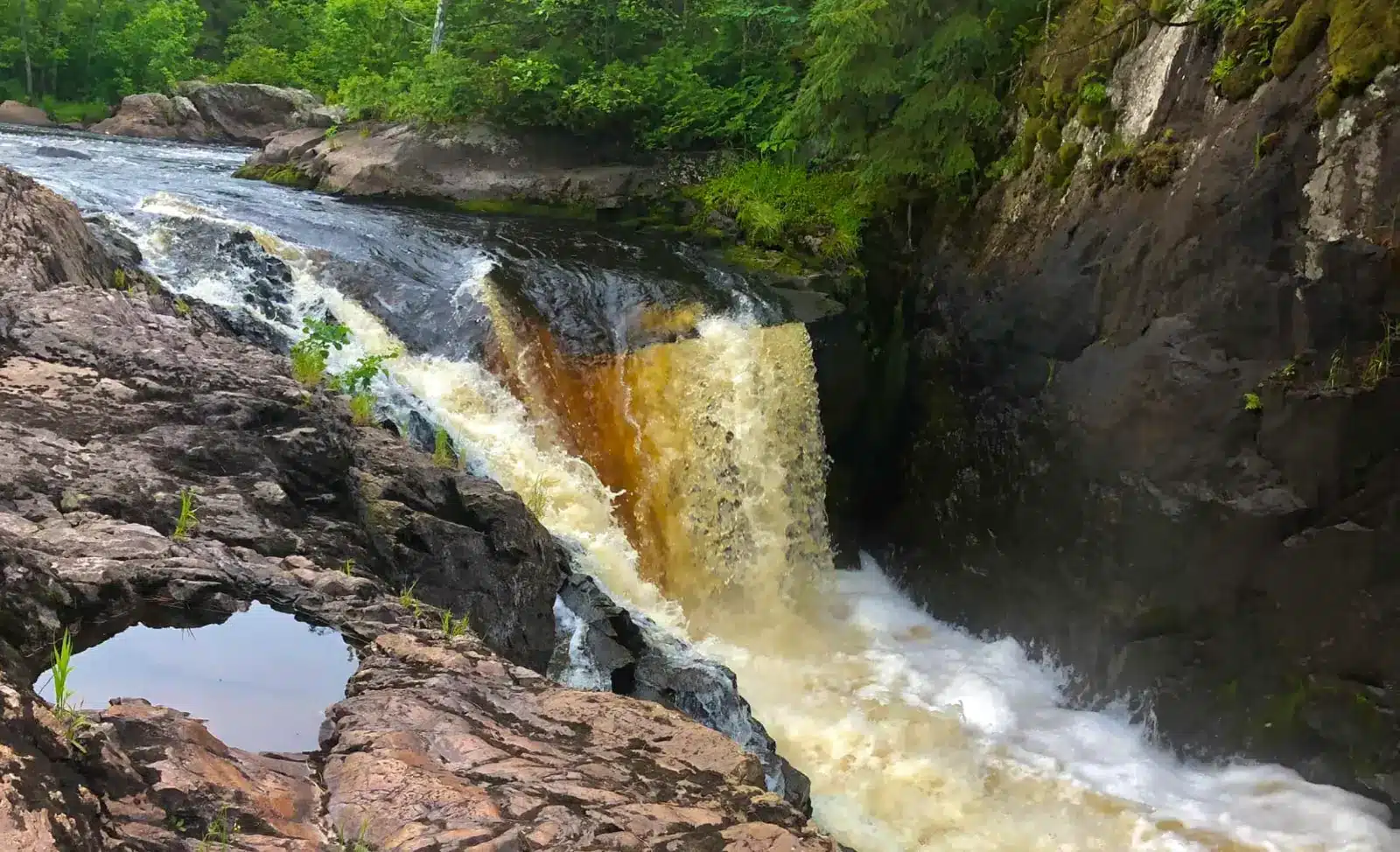 Featured image for “Yondota Falls: A Hidden Gem Among Upper Michigan Waterfalls”
