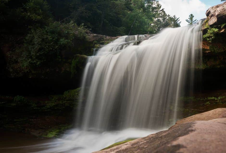 Featured image for “Upper Peninsula Waterfalls Map: 50+ Falls to Visit in 2026”